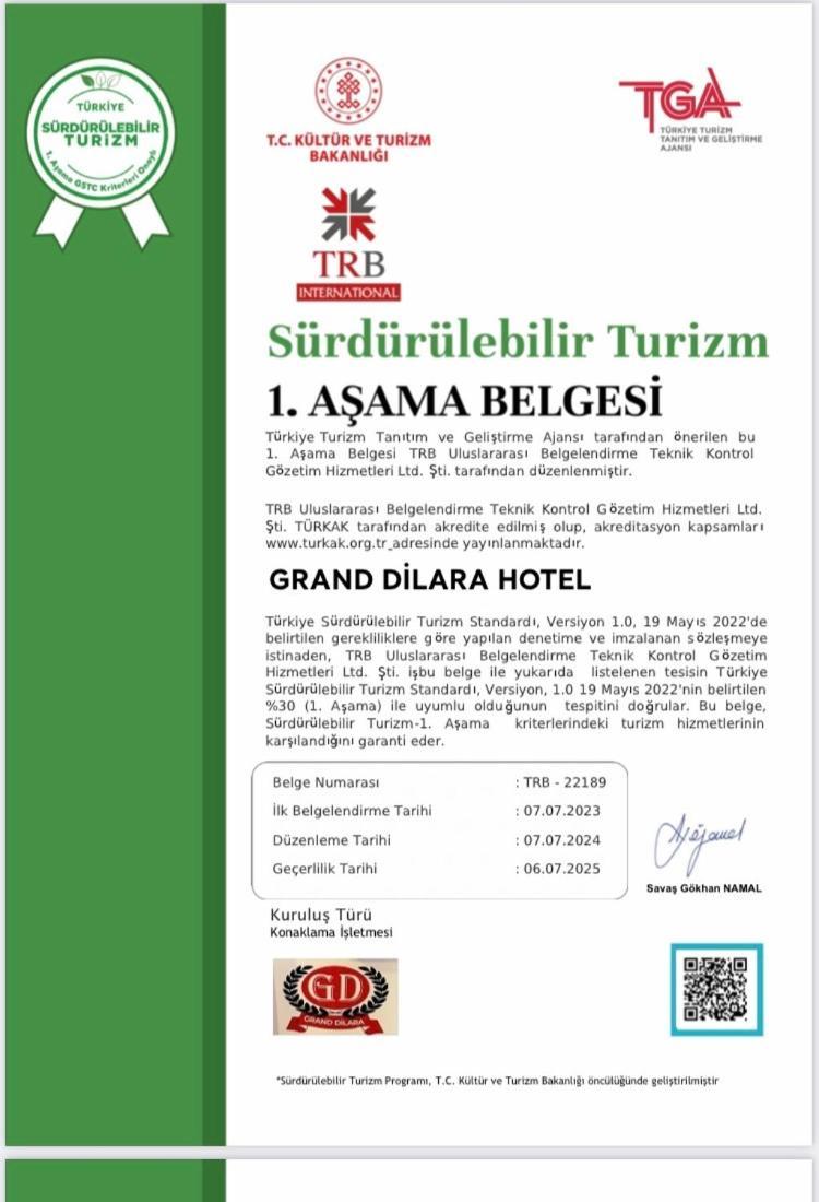 Grand Dilara Hotel Provincia di Provincia di Istanbul Esterno foto